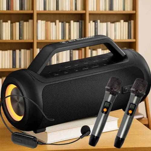 배성오디오 BS4332 블루투스 스피커 140W 마이크2 헤드셋1 세트
