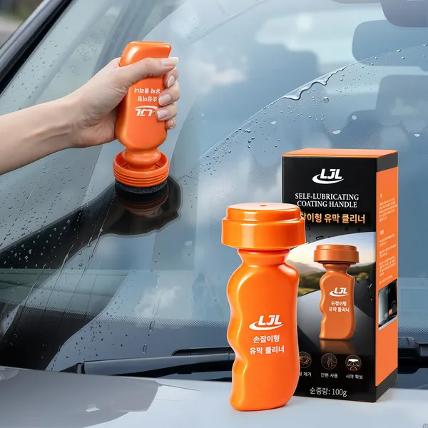 LJL 자동차 유리 유막제거제 차량 유리 기름막 제거 이지그립, 1개, 100g