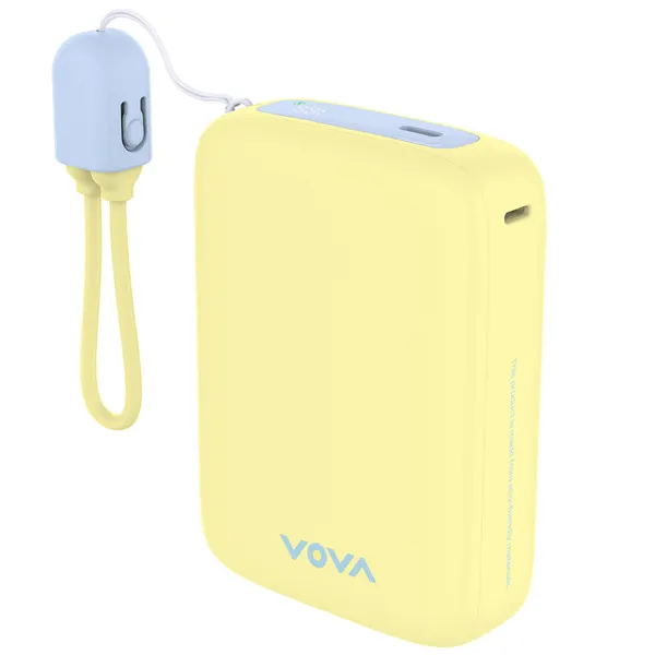보바 그립 22.5W 고속충전 보조배터리 20000mAh, 옐로우, VA-123