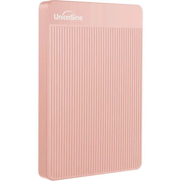 UnionSine 휴대용 외장하드 USB3.0 / 대용량 / 노트북 PC 맥 호환, PINK, 500GB