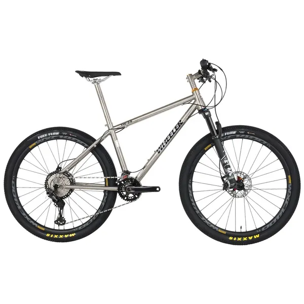 [휠러] TW3.6 XT 24단 FOX샥 티타늄 카본휠셋 고급 MTB 자전거, 1개
