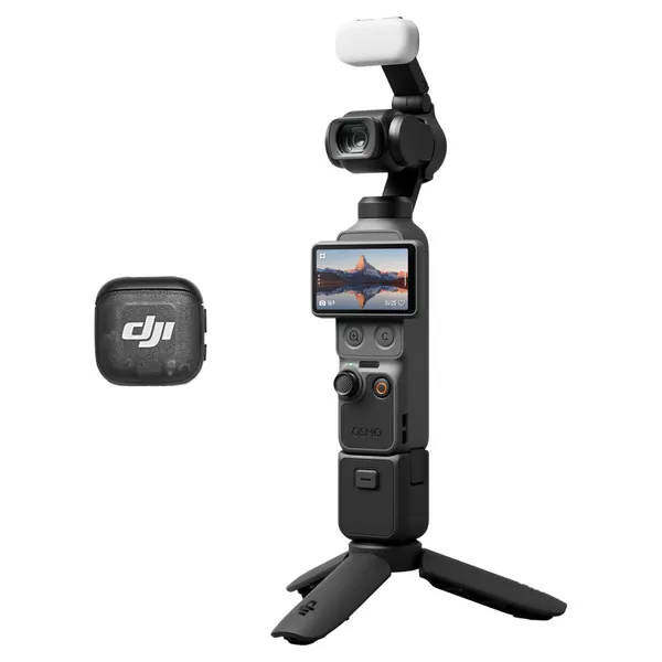 DJI Osmo Pocket 4 크리에이터 콤보 액션캠, 단일색상, 단일상품