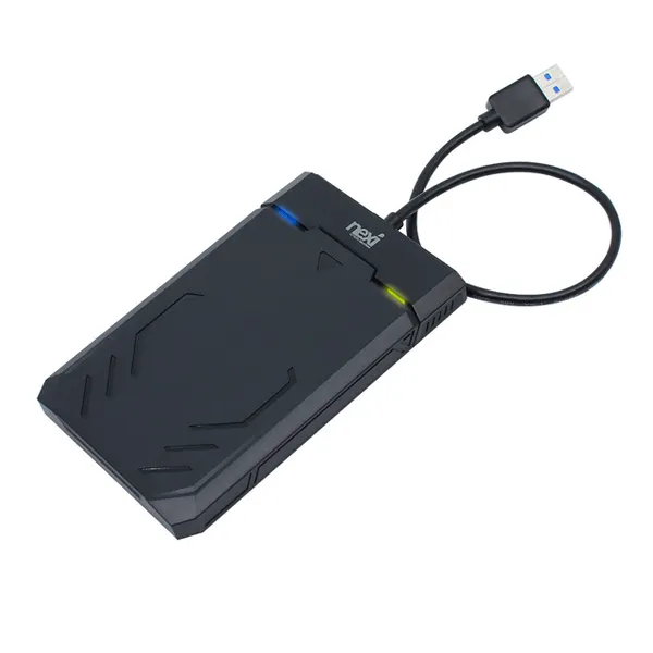 넥시 NX835 6.4cm HDD SSD 게이밍 외장하드 케이스, NX-Y3036, 1개