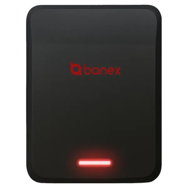 바넥스 무선 하이패스 단말기 BX400, USB케이블 + 일반거치대, 블랙