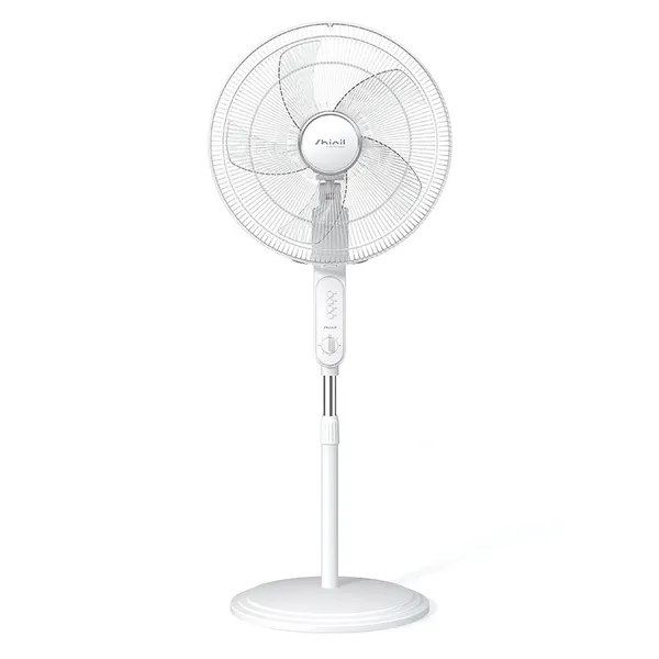 신일 저소음 가정용 업소용 높이조절 스탠드 5엽 대형 선풍기 화이트 51cm(20인치), SIF-20WFU